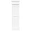 skoskab 50 x 28 x 98 cm kejsertræ hvid