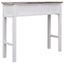 konsolbord 90 x 30 x 77 cm  træ brun