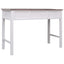 skrivebord 110 x 45 x 76 cm træ brun