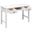 skrivebord 110 x 45 x 76 cm træ hvid