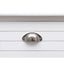 skrivebord 110 x 45 x 76 cm træ hvid