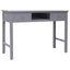 skrivebord 110 x 45 x 76 cm træ grå