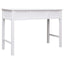 skrivebord 110 x 45 x 76 cm træ hvid
