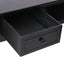 skrivebord 110 x 45 x 76 cm træ sort
