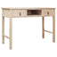 skrivebord 110 x 45 x 76 cm træ naturfarvet