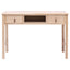skrivebord 110 x 45 x 76 cm træ naturfarvet