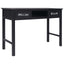 konsolbord 110 x 45 x 76 cm træ sort