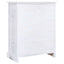 kommode 60x30x75 cm træ hvid