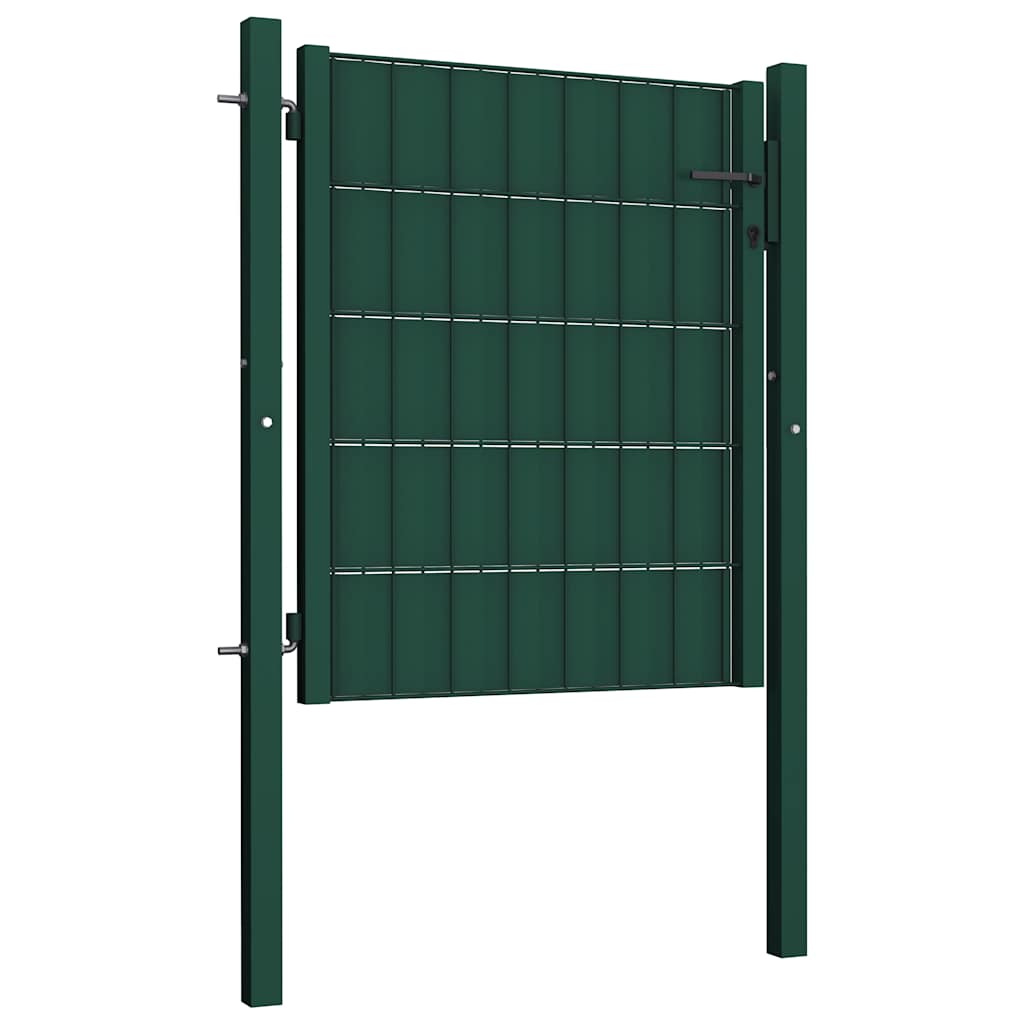 hegnslåge PVC og stål 100x81 cm grøn