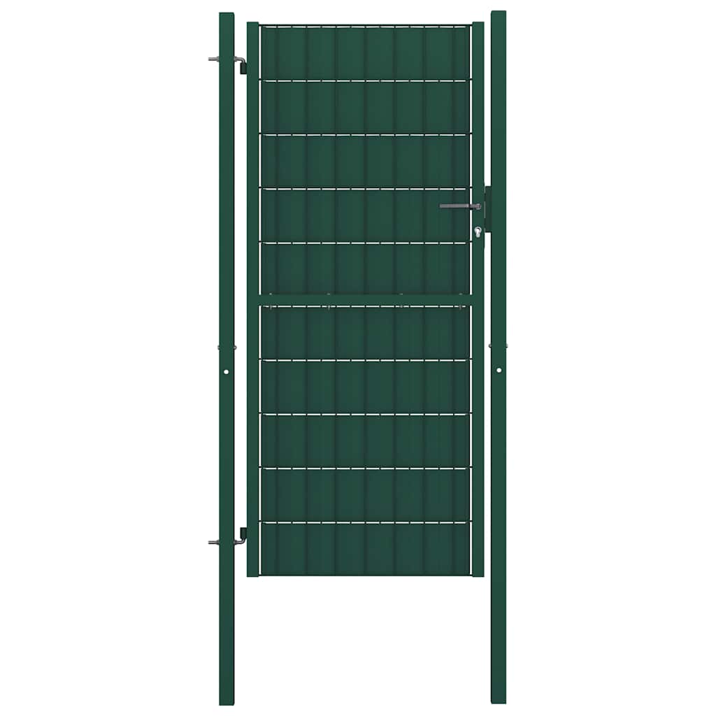 hegnslåge PVC og stål 100x124 cm grøn