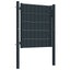 hegnslåge PVC og stål 100x81 cm antracitgrå