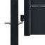 hegnslåge PVC og stål 100x81 cm antracitgrå