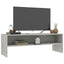 tv-bord 120x40x40 cm konstrueret træ betongrå