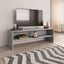 tv-bord 120x40x40 cm konstrueret træ betongrå