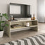 tv-bord 100x40x40 cm konstrueret træ sonoma-eg