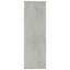 bogreol/skænk 50x25x80 cm konstrueret træ Betongrå