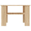 sofabord 60x60x42 cm konstrueret træ sonoma-eg