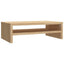 skærmstander 42x24x13 cm konstrueret træ sonoma-eg
