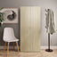 skoskab 80x35,5x180 cm konstrueret træ sonoma-eg