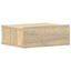 svævende natborde 2 stk. 40 x 30 x 15 cm konstrueret træ sonoma