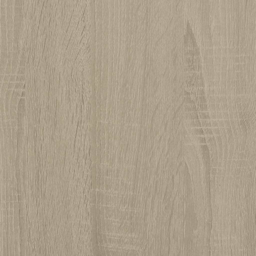 skoskab 54x34x183 cm konstrueret træ sonoma-eg