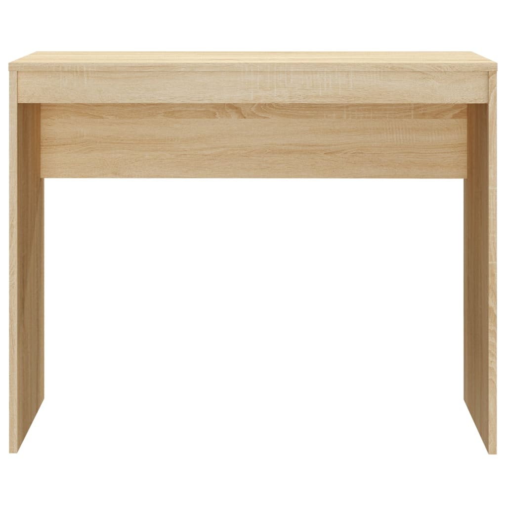 skrivebord 90x40x72 cm konstrueret træ sonoma-eg
