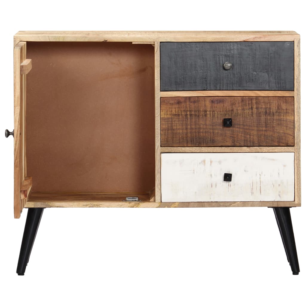 skænk 88 x 30 x 73 cm massivt mangotræ