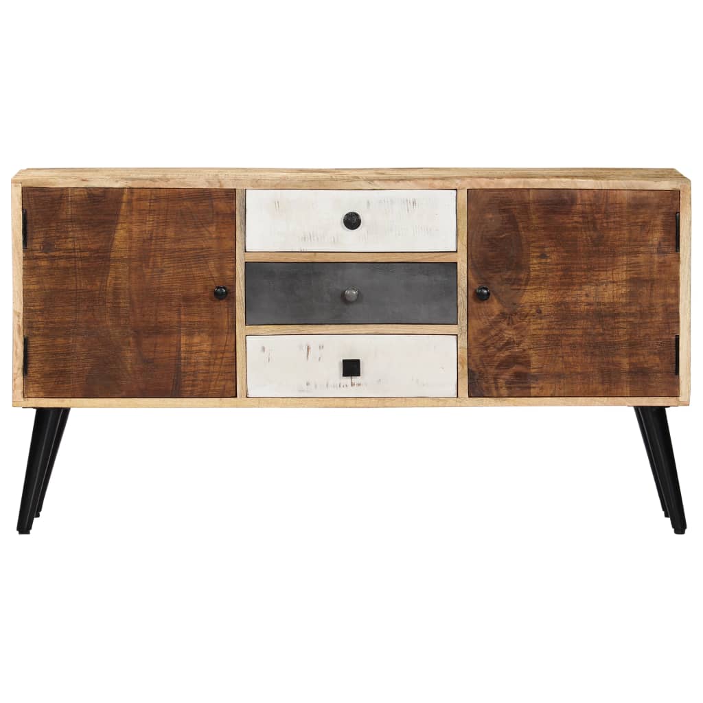 skænk 118 x 30 x 62 cm massivt mangotræ