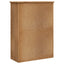 bogreol 80 x 35 x 100 cm massivt fyrretræ Panama