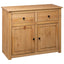 skænk Panama-serien 93x40x80 cm massivt fyrretræ