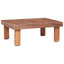 sofabord 60x45x23 cm massivt mahognitræ