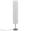 gulvlampe med fod 121 cm E27 hvid