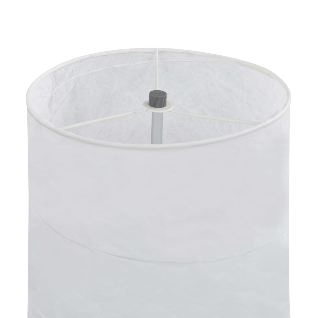 gulvlampe med fod 121 cm E27 hvid