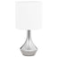 bordlamper 2 stk. touch-knap E14 hvid