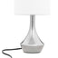 bordlamper 2 stk. touch-knap E14 hvid