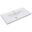 indbygget håndvask 81x39,5x18,5 cm keramisk hvid