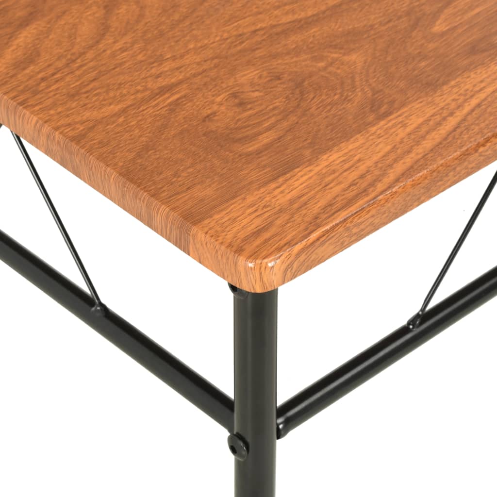 spisebordsstole 6 stk. MDF brun