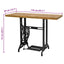 konsolbord med symaskinebase 110 x 40 x 75 cm