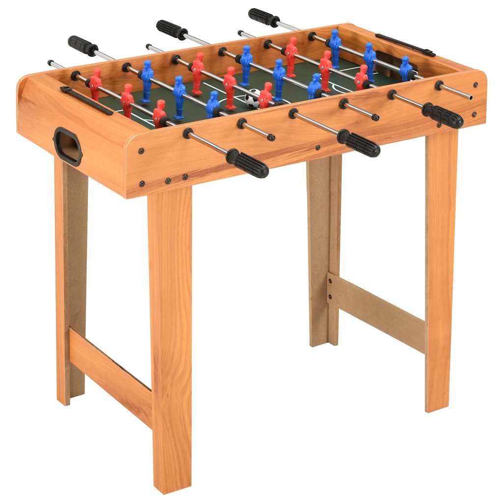mini-fodboldbord 69 x 37 x 62 cm ahorn billede