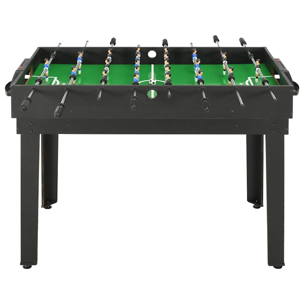 15-i-1 multi-spillebord 121 x 61 x 82 cm sort