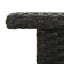tebord 50 x 50 x 47 cm polyrattan sort