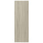 skoreol 54x34x100,5 cm konstrueret træ sonoma-eg