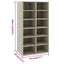 skoreol 54x34x100,5 cm konstrueret træ sonoma-eg