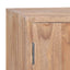 skænk 110x30x75 cm massivt teaktræ