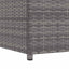 opbevaringskasse til haven 120x50x60 cm polyrattan grå