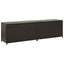 opbevaringskasse til haven 200x50x60 polyrattan brun