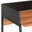 skrivebord 90x60x88 cm sort og brun