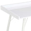 skrivebord 90x50x79 cm hvid