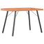 skrivebord 90x50x79 cm brun