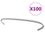 gabionkroge 100 stk. galvaniseret stål 20 cm